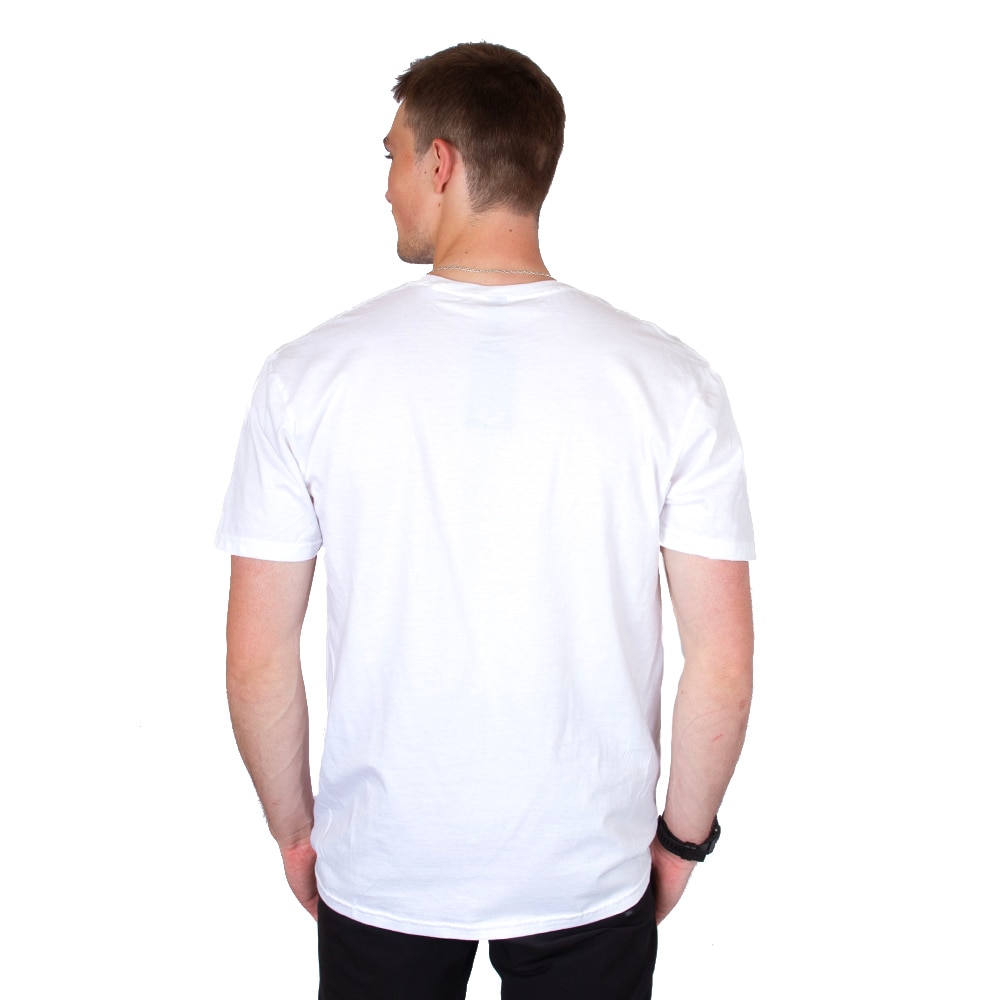 One Flock, McKenzie SewOn, White, Crew Neck, Cotton, Men, Unisex, Football, One Flock, T-Shirt, 963798